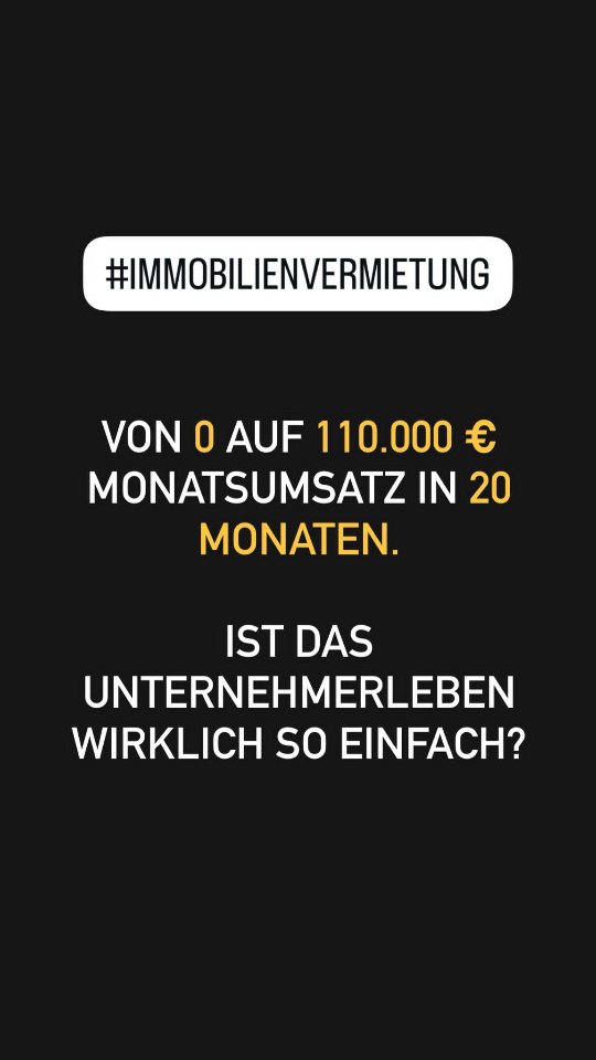 110k Umsatz